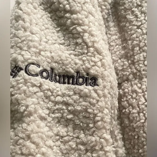 Columbia Sherpa Teddy Cozy Ruby Falls Jacket Down Puffer Coat Sz 1X‎ XL $240 - Image 10