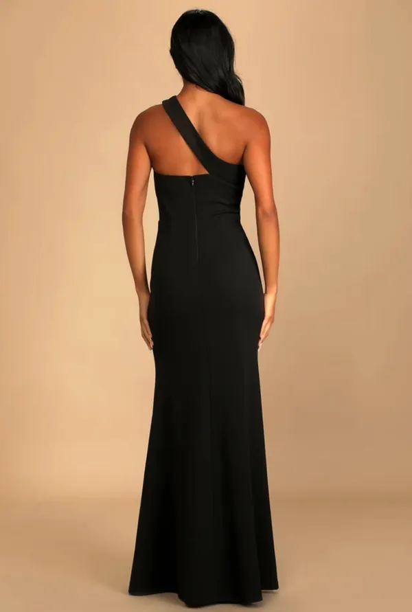 Lulus Formal Black Dress - Image 2