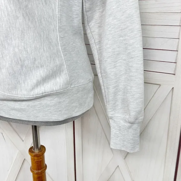 Pro Edge Campus Naval Academy Reverse Weave‎ Sweatshirt Light Grey Medium Gray - Image 6