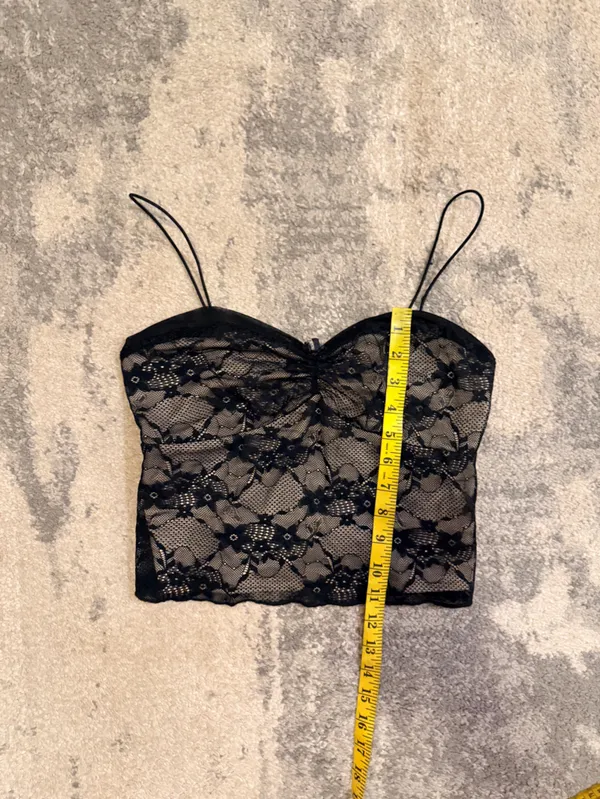 Wild Fable Black Lace Cami Top - Image 7