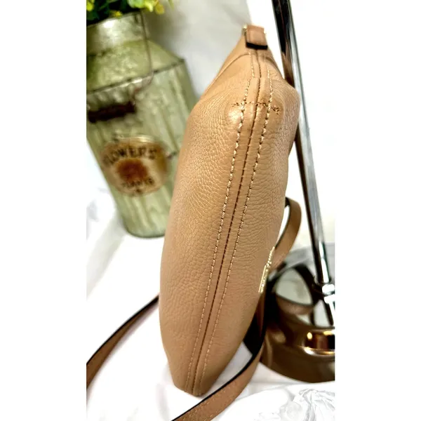 Kate Spade Jackson Street Gabriele Pebbled Leather Crossbody Brown - Image 10