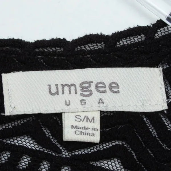 Umgee USA Black Lace Long Sleeve Dress Women's Size‎ Small - Image 4