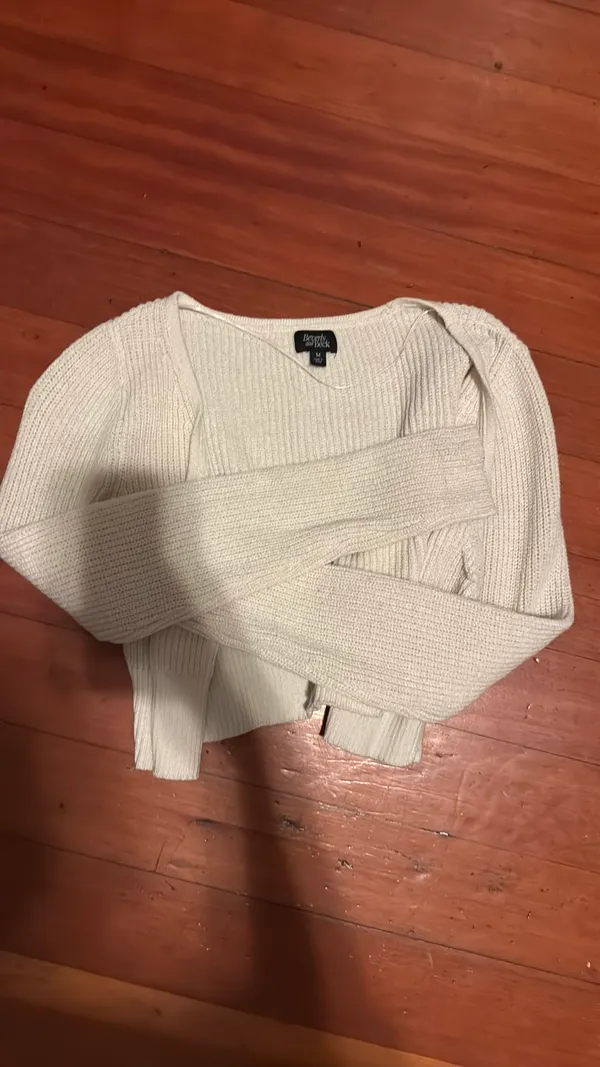 Beverly and beck cropped sweater White Size M - Image 2