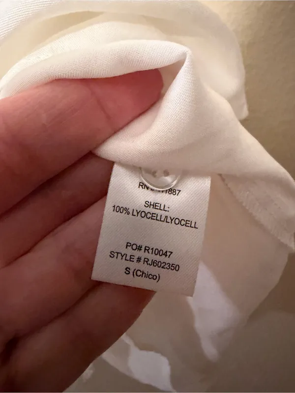 Rokoko White Sleeveless Short Romper Size Small NWT - Image 7
