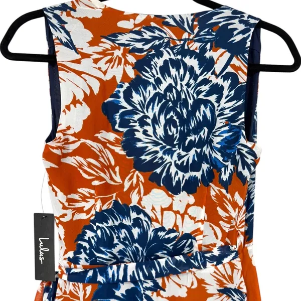 NWT Lulus Desert Trip Floral High-Low‎ Sleeveless Wrap Dress Size XS Feminine - Image 11