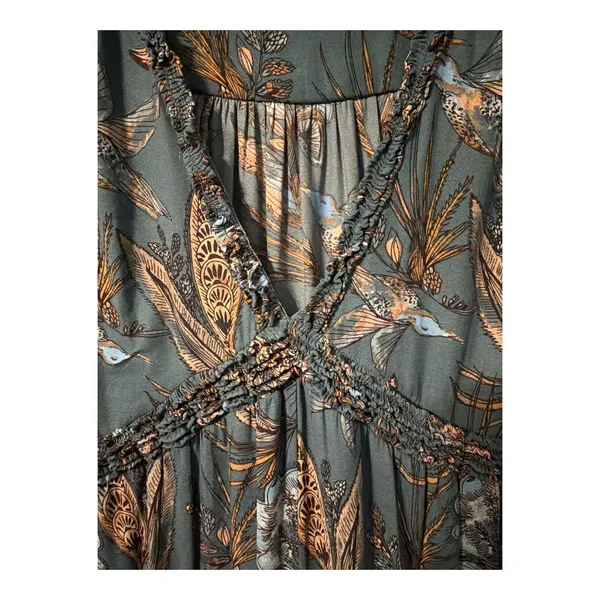 Free People Purple Haze Floral Long Tunic, Medium - Image 6