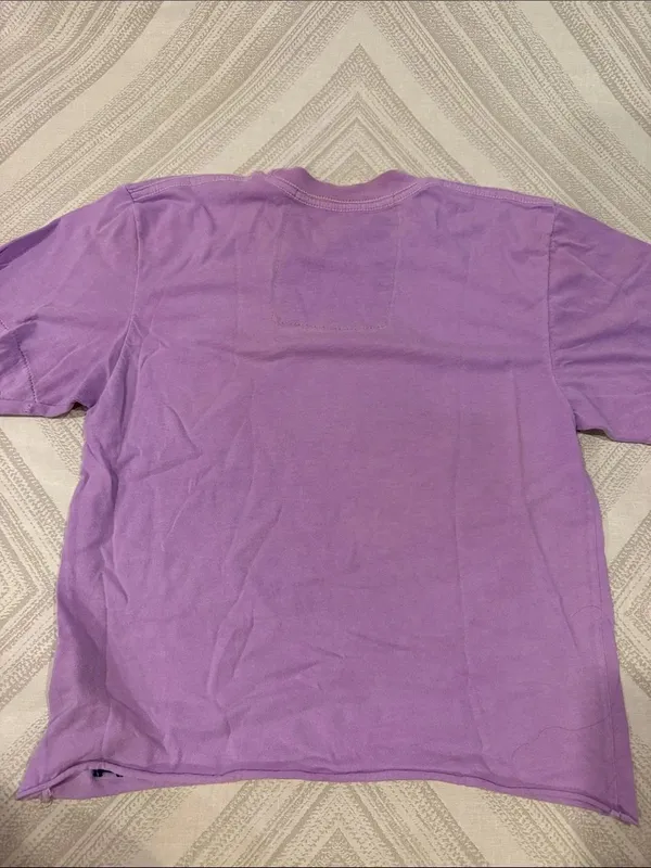 Aviator Nation Malibu CA Lilac Purple Graphic Tee XS Womens Soft T-Shirt - Image 6
