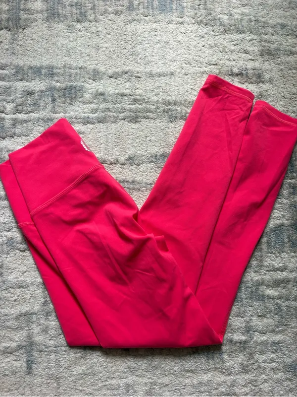 NWT Free People Hot Pink High-Rise Active Leggings - Image 3
