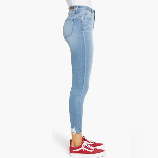 Articles of Society Women’s Heather High Waist Distressed Hem Crop Jeggings - Image 10