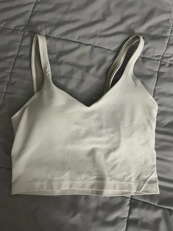 Lululemon Align Tank White 6 - Image 3