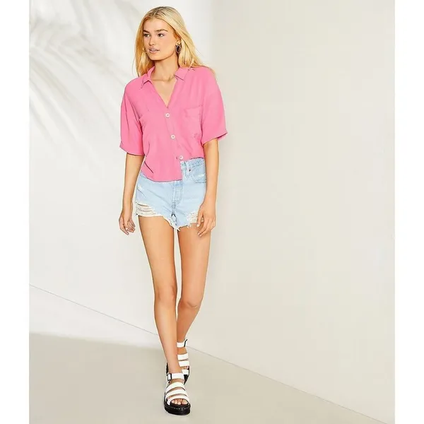 ✨Levi's® Premium 501® Original High-Rise Cut-Off Jean Sz 29 Shorts✨ - Image 4