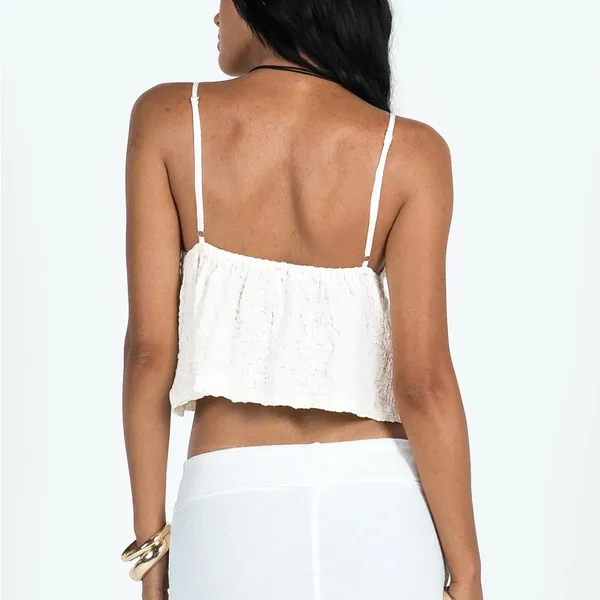 Princess Polly Kellan Top Cream - Image 5