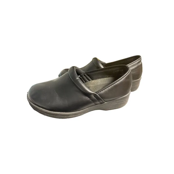 Safe T Step Women's Black Shoes/Clogs/Slip-ons Size7.5 SKU 1799 - Image 2