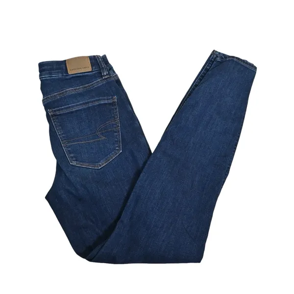 American Eagle Womens 2 Long Next Level Stretch Curvy High Rise Jegging - Image 3