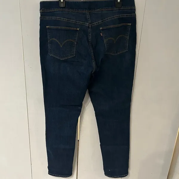Levi's Dark Blue Skinny Women's Jeans elastic waist - Image 7