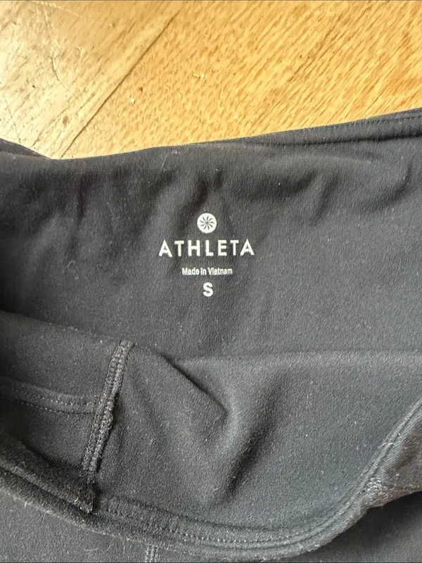 Athleta flare leggings size small black - Image 4