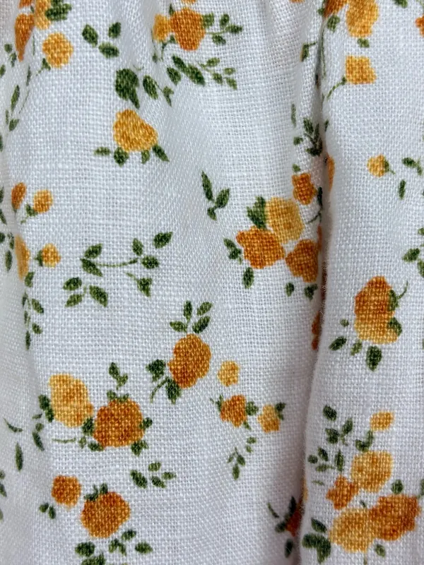 REFORMATION Linen Tavi Dress in floral Adagio Size S - $248. - Image 4