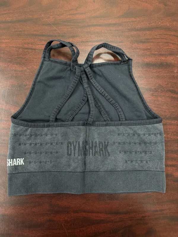 Gymshark Seamless High Neck Sports Bra Top Size Small - Image 2