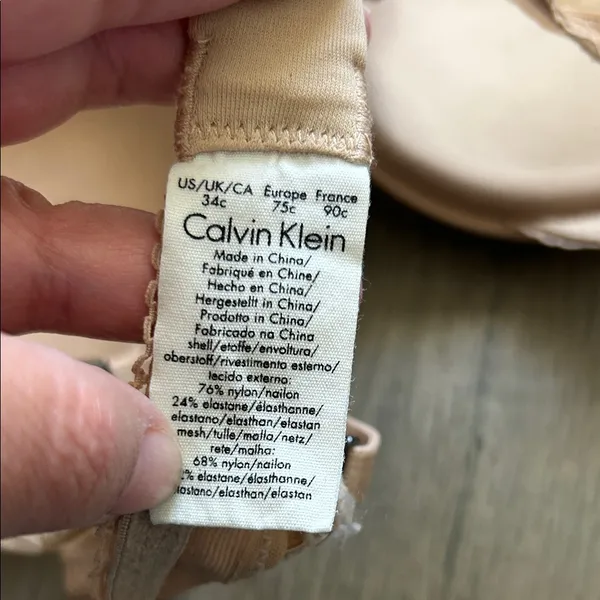 Calvin Klein Nude Bra - Image 3