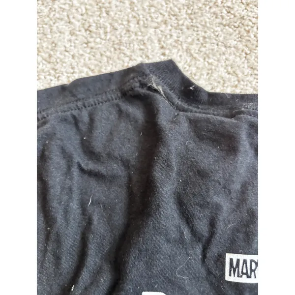 Marvel Doctor Strange Multiverse of Madness‎ S Black Cropped Graphic Tee Shirt - Image 7