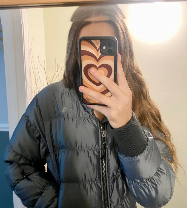 north face cropped puffer - Image 5