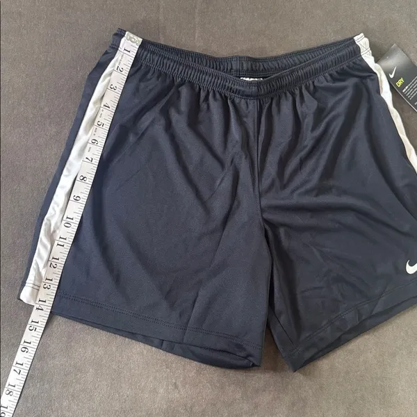 Women’s Nike Dri-Fit Sport Shorts Black Drawstring Waist 725956-010 Size L NWT - Image 2