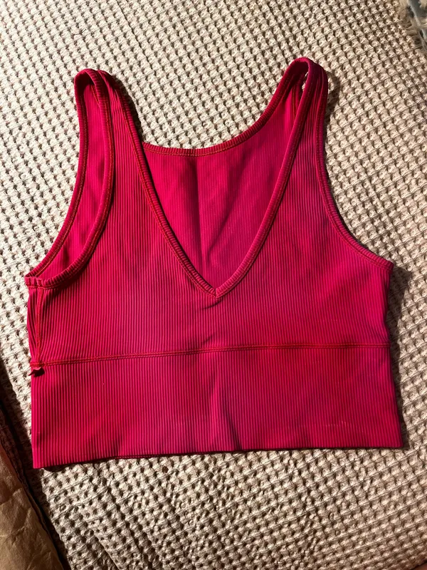Lululemon Power Pivot Tank Ribbed - Image 3