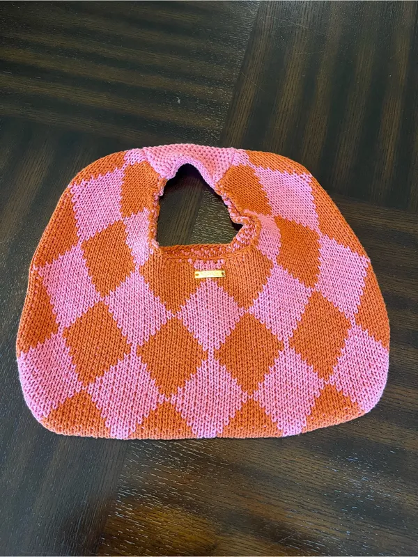 Kopari Limited Edition Diamond Knit Shoulder Bag - Image 3