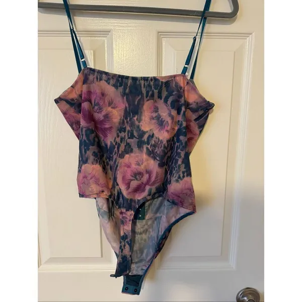 Free people printed night rhythm bodysuit - Image 9