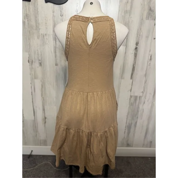 Tan maxi summer dress Tan Size XS - Image 6
