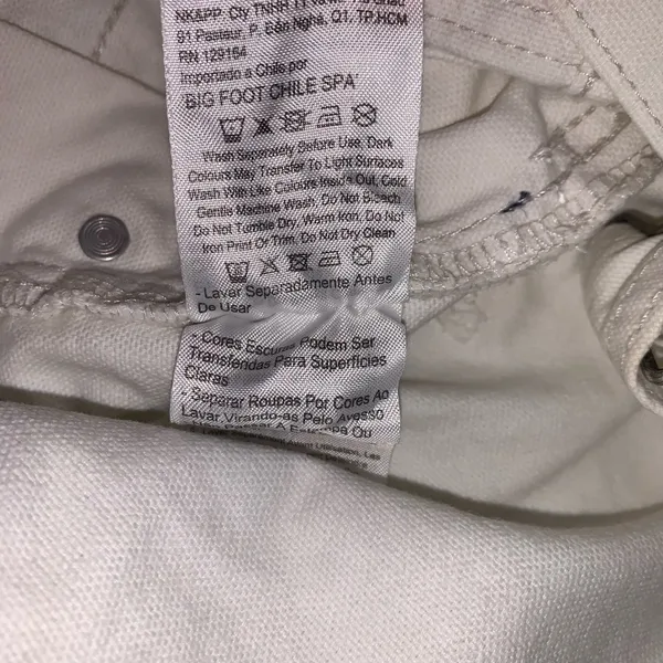 Cotton:On ivory utility canvas short overall size 6 Womens - Image 5