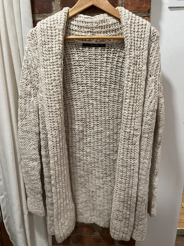 Knit Open Cardigan - Image 2