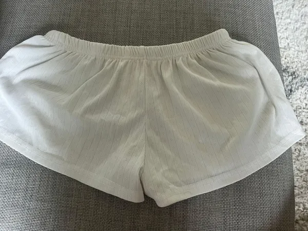 Sleep Shorts White Size L - Image 4