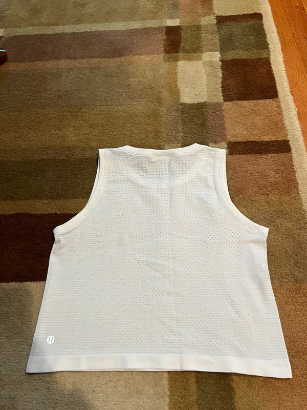 Lululemon White Tank - Image 2