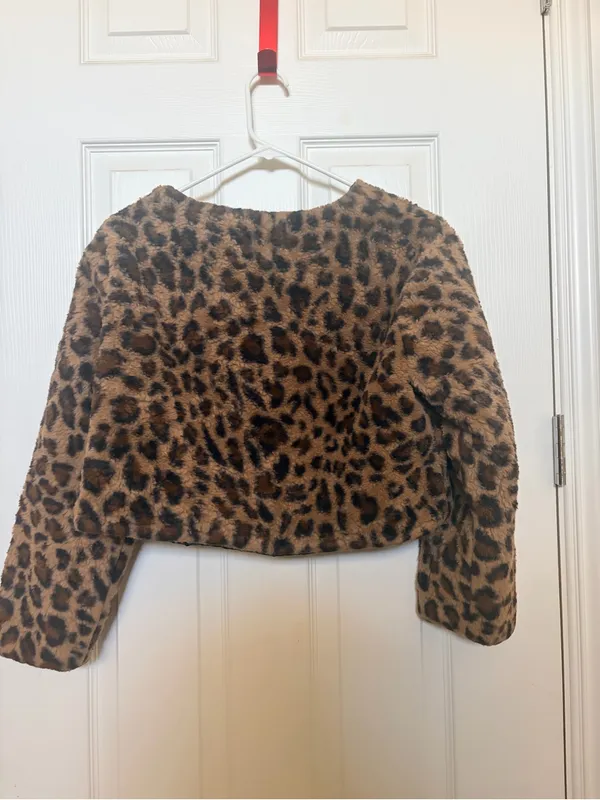Leopard sweater Brown Size M - Image 3