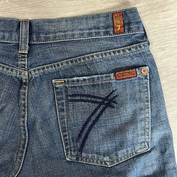 7 for all mankind • dojo jean shorts - Image 3