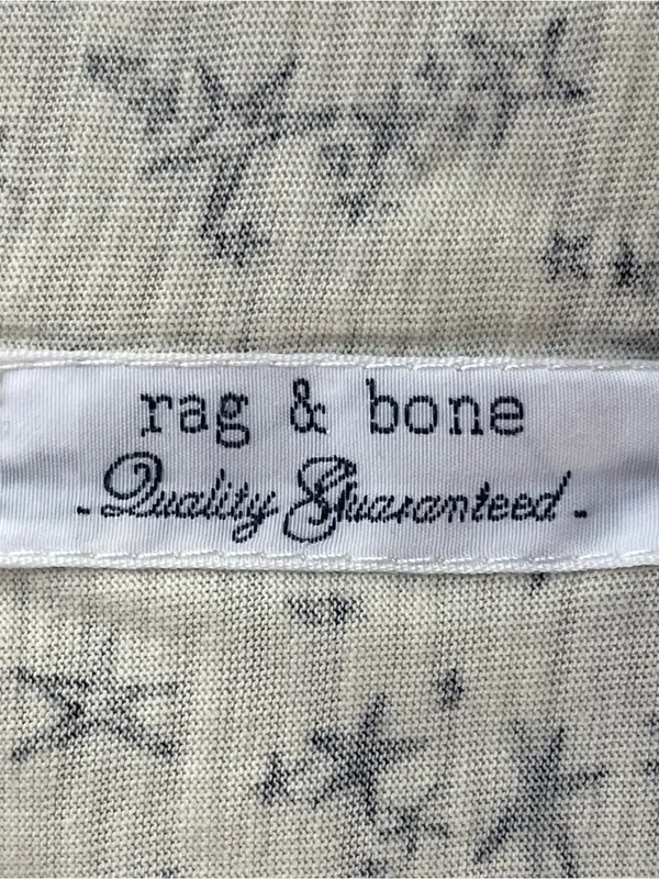 Rag & Bone All Over Stars T-shirt streetwear casual celestial essential M - Image 8