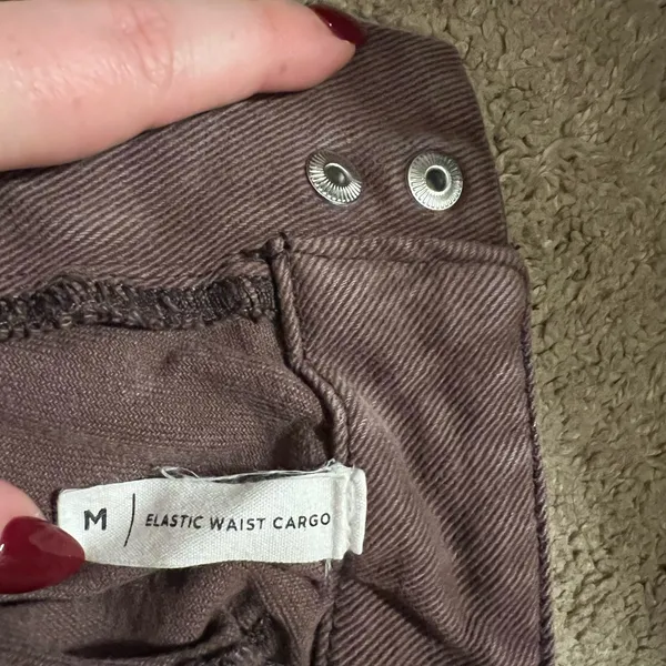 PacSun Brown Cargo Pants - Image 3