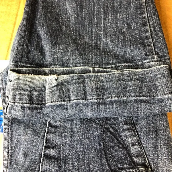 Diva Los Angeles Y2K Vintage Low Rise Dark Wash Jeans Size 8 - Image 7