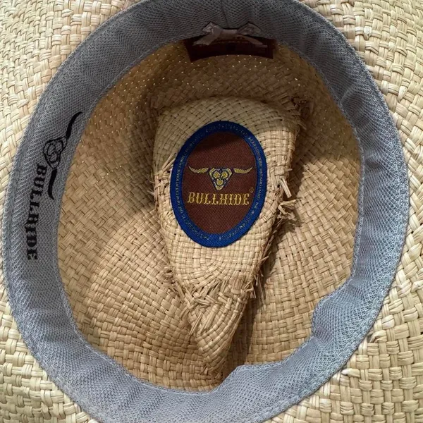 Bullhide Women's Tan and Yellow Hat - Image 4