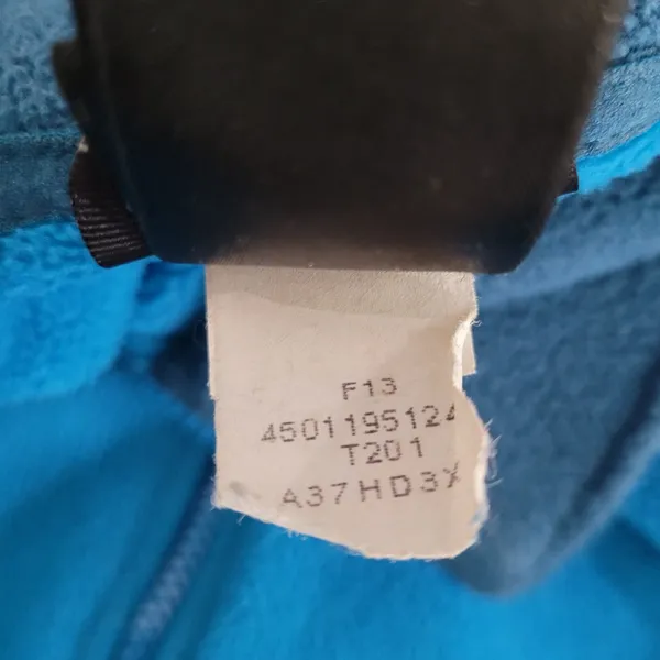 The North Face Khumbu Fleece Jacket Womens Large Blue Full Zip Soft Outdoor - Image 9