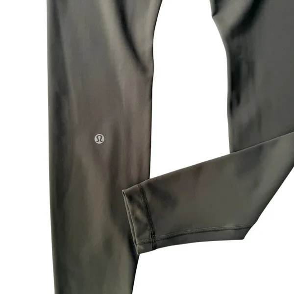 Lululemon Wunder Train High-Rise Tight Grey Sage Green Size 6 Everlux Run Gym - Image 5