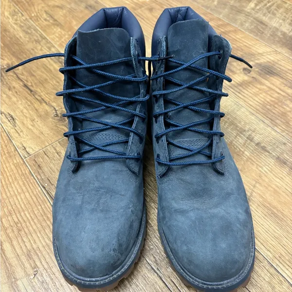 Timberland Men's Dark Blue Boots - Image 5