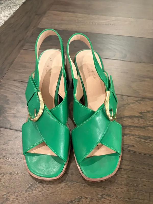 Kate Spade New York Raleigh Block Heel Sandals Sz 7.5 - Image 4