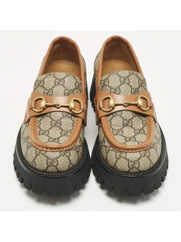 GG Supreme Cord Lux Loafers - Image 4