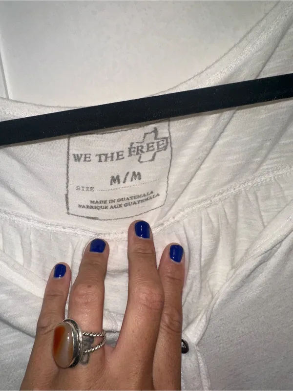 Free People We The Free Cotton Tunic Long Sleeve Tee - Image 5