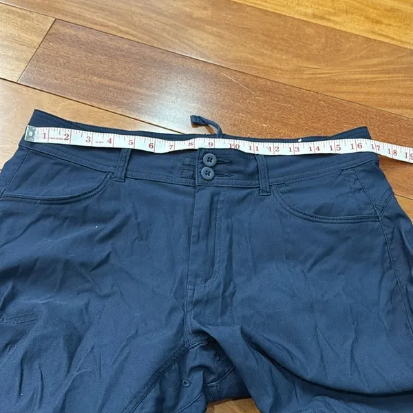 Prana Halle Straight Fit Pants‎ Womens Navy Blue Hiking Outdoor Trousers 10 - Image 10