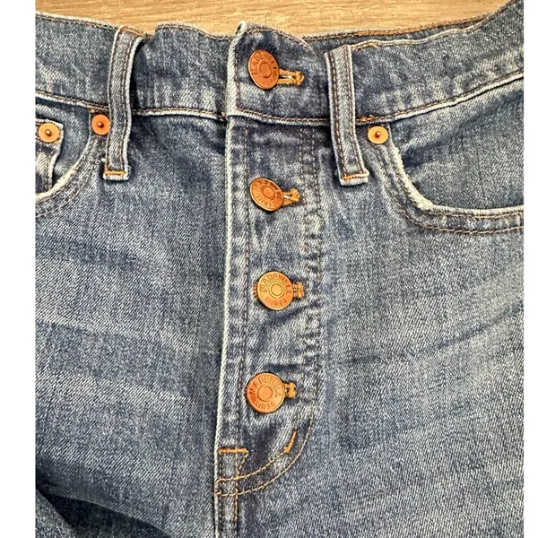 Madewell The Perfect Vintage Jean in Barnsdale Wash: Button-Front Edition size 26 - Image 7
