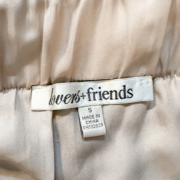 Lovers & Friends Bronze Sequin Mini Skirt, EUC, Size Small - Image 5