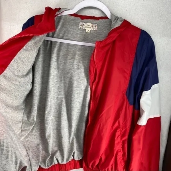 Pink Republic Hooded Windbreaker Jacket‎ - Image 5